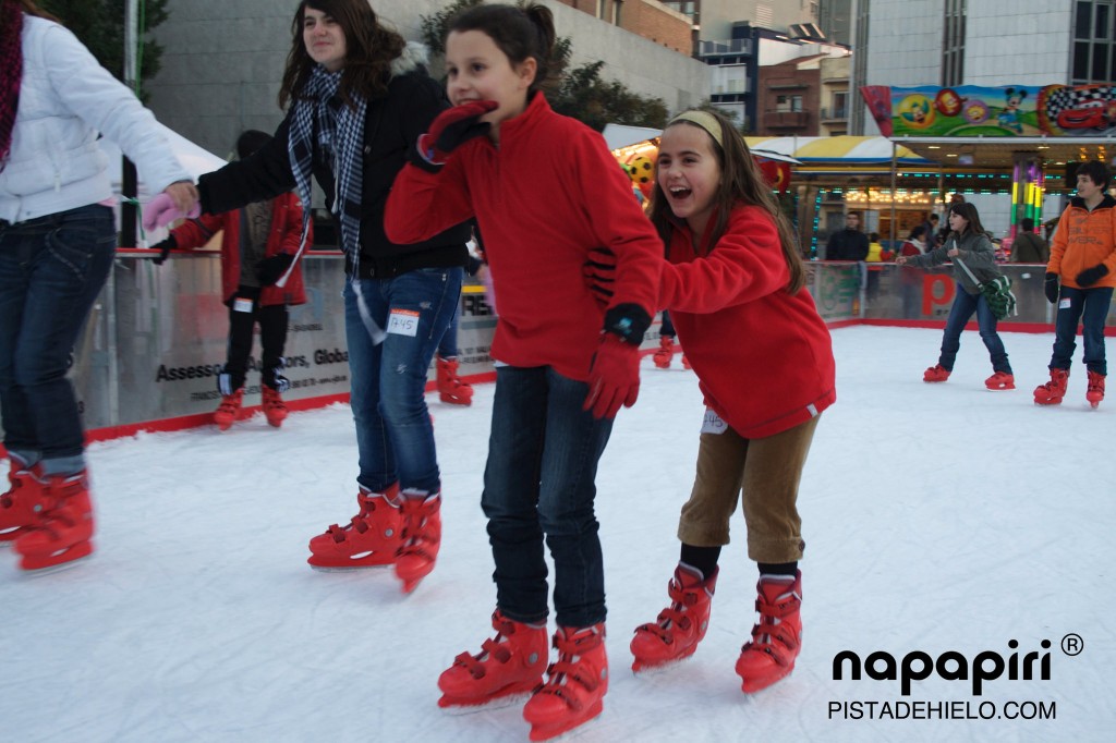 alquiler pista de hielo